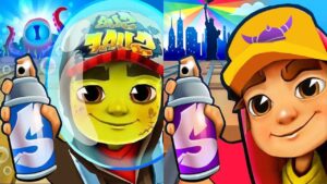 Subway Surfers New York 2023 Pride Jake vs Subway Surfers Underwater 2023 Zombie Jake Gameplay HD