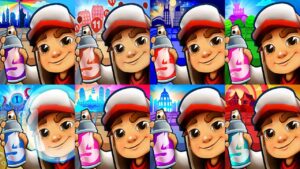 Subway Surfers New York 2023 VS Copenhagen Chicago Edinburgh Underwater Barcelona Oxford