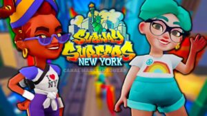 Subway Surfers New York 2023 do Orgulho com Rain e Moira Tourist