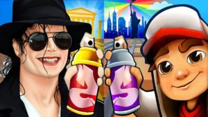 Subway Surfers New York 2023 vs Michael Jackson Subway Run Gameplay HD