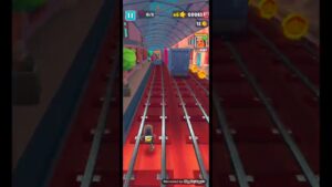 Subway Surfers, aber ich darf nicht an die rechte Spur laufen. (Benjamin)