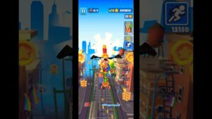 Subway Surfers 🏄‍♀️ #subwaysurfers #running #gaming #shorts #trendingshorts #siblingsgamingsquad