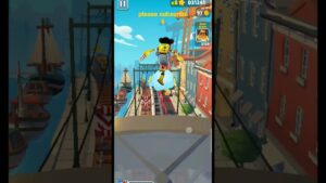 Subway surfers game play mod apk unlimited koin unlimited gems #amirul #ytubeshorts