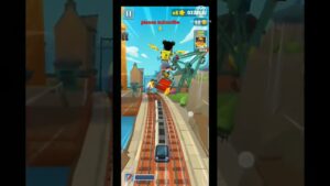 Subway surfers game play mod apk unlimited money unlimited gems #amirul #ytubeshorts
