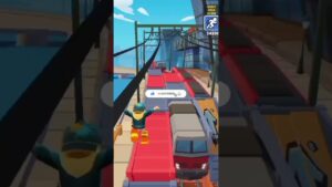 Subway surfers in real life (fresh #shorts #subwaysurfers #daumgame