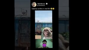 Subway surfers in real life 🤣🤣😂 #memesdaliy #funnyvideodaliy #subwaysurfers