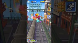 Subway surfers new york gameplay #shortsn