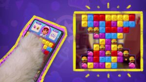 We put our office dog in a Subway Surfers Blast ad 🥺