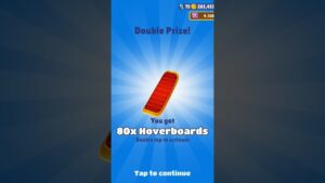 amazing prize in subway surfers😨#shorts