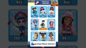 purchase Manny charcter's in subway surfers #shorts #subwaysurfers #gaming #trending #viral
