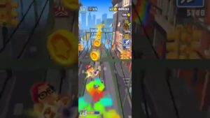 subway surfers high😱filying record #shorts #viral