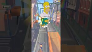 wir dürfen nicht den Boden berühren in Subway surfers