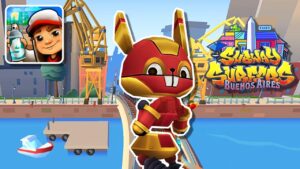 20 Minutes Gameplay Walkthrough Subway Surfers Beunos Aires 2023 - Rabbot Ironbun Outfit