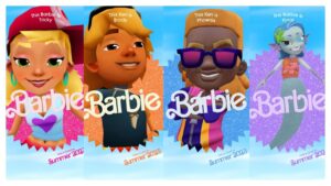 💕 BARBIE PACK - Subway Surfers - Tricky, Brody, Phoenix and Koral