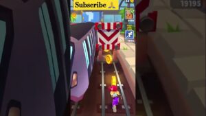 I challenge that subway surfers game ended 😳 #shorts #gaming