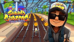 SUBWAY SURFERS GAMEPLAY PC HD 2023 - BUENOS AIRES - JAKE DARK OUTFIT TAGGER BOARD