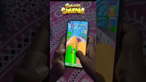 Subway Surfers 2023 ✋ First Hand Cam 📸 || Miss Maia 😶😀😁 || #shorts #subwaysurfers