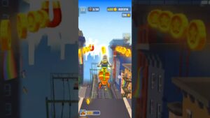 Subway Surfers: Epic Race Battles""Subway Surfers: Racing through Rain and Thunder"