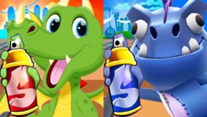 Subway Surfers Fantasy Fest 2023 Dino vs Dragon Subway Run Gameplay HD