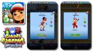 Subway Surfers Fantasy Fest 2023 Sun Spot Outfit vs Sun Rogue Outfit