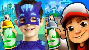 Subway Surfers Fantasy Fest 2023 vs Pj Masks Run Gameplay HD