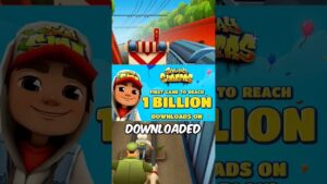 Subway Surfers One of the most downloaded games of all time