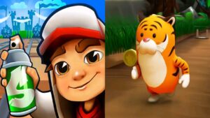 Subway Surfers Vs Jungle Run Animal Running Game Android iPad iOS Gameplay HD