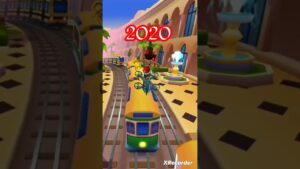 Subway surfers Buenos Aires 2018 vs 2020 vs 2023 qual sua favorita #subwaysurfers