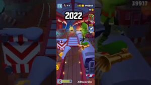 Subway surfers Subway City 2022 vs 2022 vs 2023 qual sua favorita #shorts