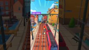 Subway surfers game # best game play 😍# I am pro player 😈# youtube shorts video # game status #😈😍😈