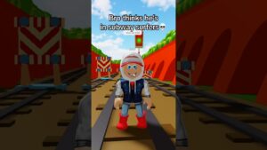 THIS IS NOT SUBWAY SURFERS💀🙏🚊 #roblox #subwaysurfers #shorts