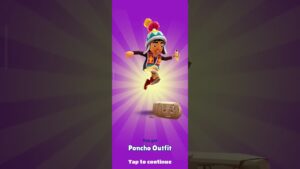 Unlock Carlos (Poncho Outfit) for 20000 Event Coins in Subway Surfers Buenos Aires 2023