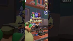 subway surfers running 🏃‍♂️ #games #subwaysurfer