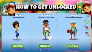 ASI SE DESBLOQUEAN PERSONAJES EN  SUBWAY SURFERS  2023