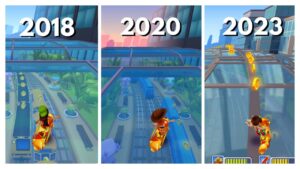 BUENOS AIRES Map Comparison | 2018 - 2020 - 2023 | Subway Surfers