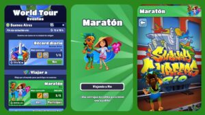 NEW MARATHON CHALLENGE IN RIO - SUBWAY SURFERS BUENOS AIRES 3.15.0
