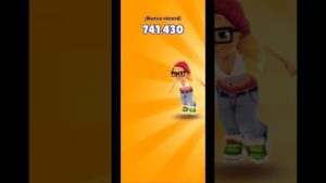 Nuevo record 741,430 🚉Subway Surfers