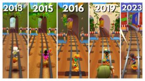 RIO Map Comparison | 2013 - 2015 - 2016 - 2019 - 2023 | Subway Surfers