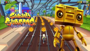 SUBWAY SURFERS GAMEPLAY PC HD 2023 - BUENOS AIRES - BOOMBOT TELEPORTER BOARD