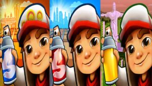 SUBWAY SURFERS LITTLE ROCK 2020 VS MONACO 2022 VS RIO 2023