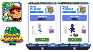 Subway Surfers Gameplay Wordy Weekend Rio 2023 Koral vs Noel
