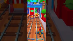 Subway Surfers Rio 2023 - Collecting the letters "TOAD" #shorts