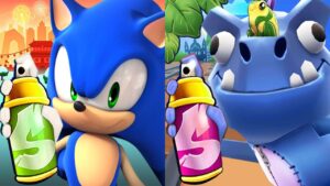 Subway Surfers Rio 2023 Dino vs Sonic Subway Run Gameplay HD