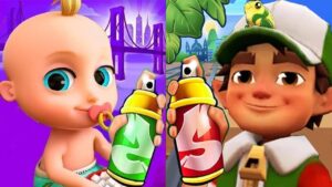 Subway Surfers Rio 2023 Elf Jake vs Baby Run Gameplay HD