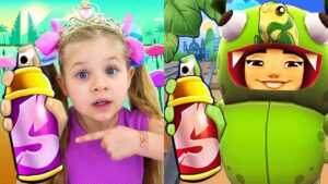 Subway Surfers Rio 2023 Yutani vs Kids Diana Subway Run Gameplay HD