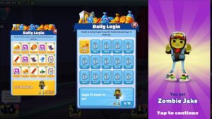 Subway Surfers Zombie Calendar by Time Travel Subway Surfers World Tour Tokyo 2023 @AMSURFER