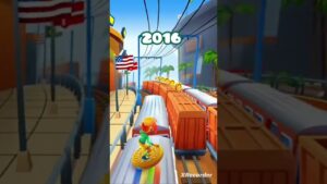 Subway surfers Rio 2013/2014/2015 vs 2016 vs 2019 vs 2023 qual sua favorita #subwaysurfers