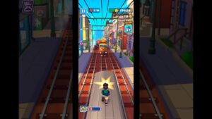 😲 Subway surfers 💞 Run with Beat 🔥🔥😍 #subwaysurfers #gamecity #short