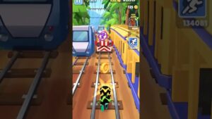 💞 Subway surfers 💞  Watch for end guys 🔥🤩🔥 #subwaysurfers #gamecity #short