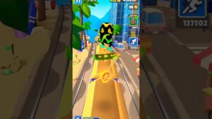 😍 Subway surfers 💞 watch for end guys 🔥 🔥🤩 #subwaysurfers #gamecity #short